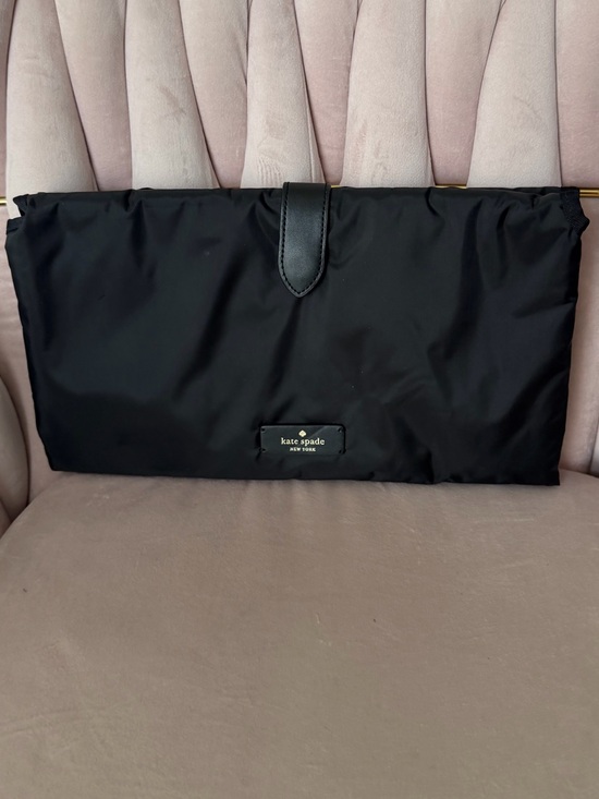 kate spade Other - Kate Spade ♠️ Black Nylon Diaper Changing Pad